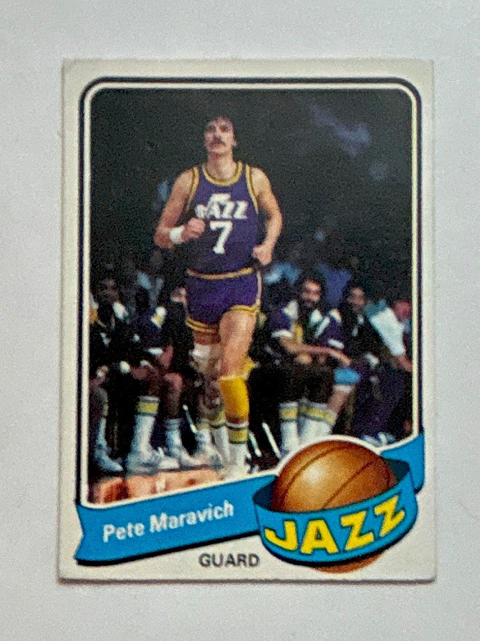 Topps 1979-80 Pete Maravich Utah Jazz Basketball Base Set Card #60