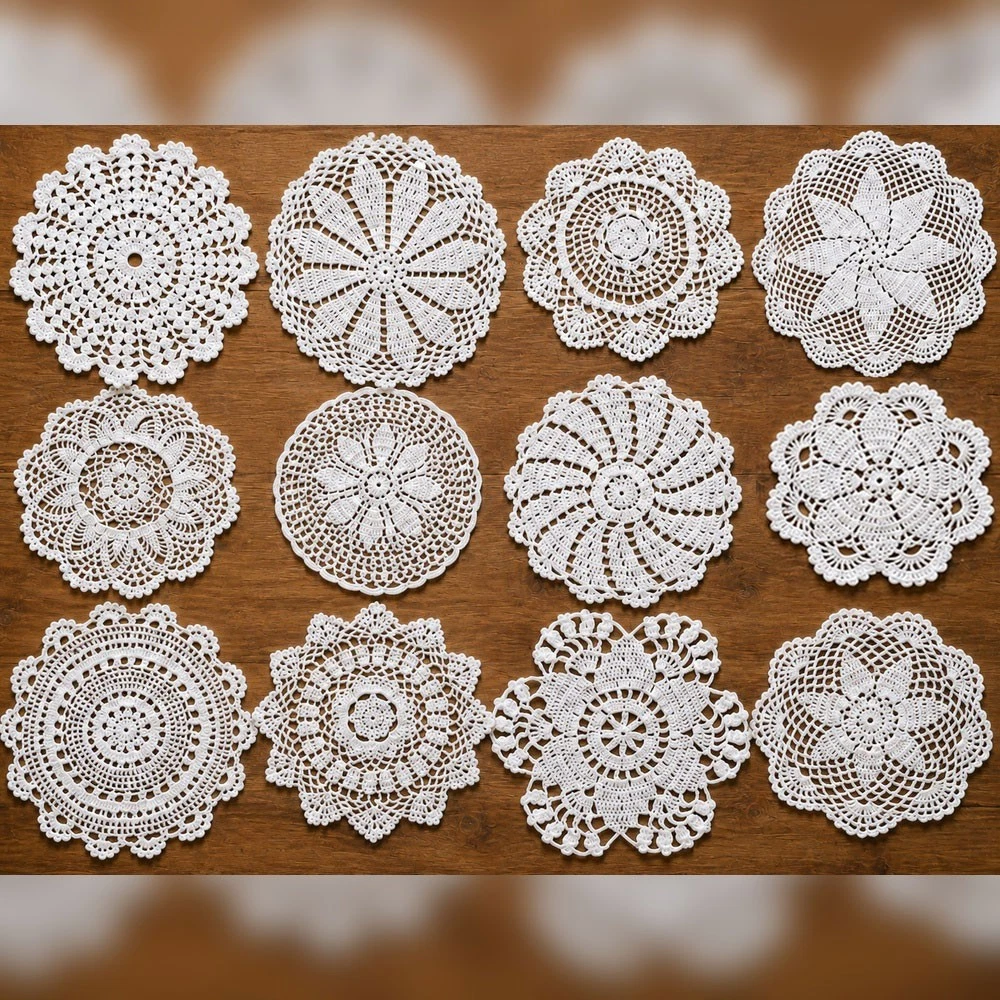 25+ Vintage Crochet Flower Doilies for sale | Updated Oct 2026