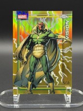 2026 Topps Chrome Marvel Comics #190 Vision Storm's Gold Lightning Refractor /50