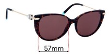 SFx Replacement Sunglass Lenses fits Tiffany  Co TF4178 - 57mm Wide