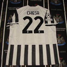 Juventus Home Football Shirt Jersey 2021 2022 Adidas Federico Chiesa Size 2XL