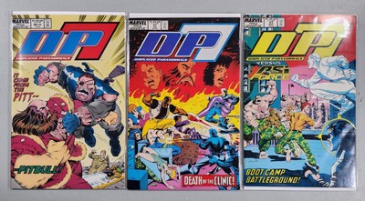DP 7 #20 21 23 VF/NM avg Direct MARVEL COMICS 1988 lot of 3
