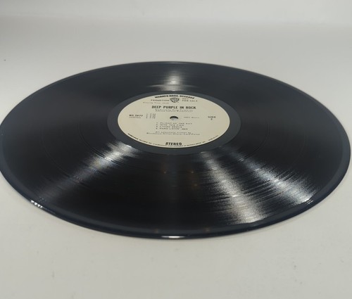 Deep Purple In Rock Record Vinyl Radio Station Promo White Label WS-1877 USA VG+ - Picture 17 of 24