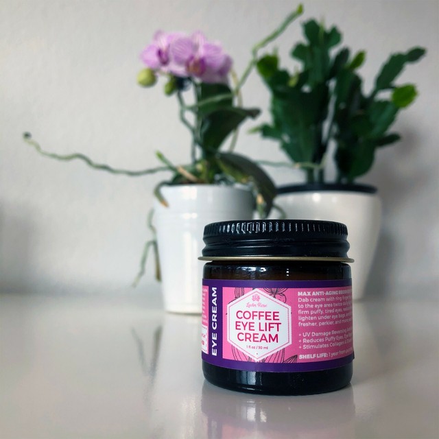coffee eye lift cream