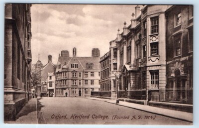 Hertford College OXFORD UK Postcard