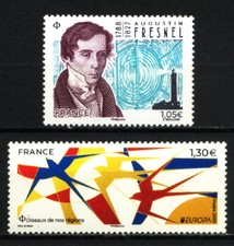 FRANCE 5319/20 A. FRESNEL, OISEAUX DE NOS RÉGIONS, 2019, NEUFS xx, TRES BEAUX