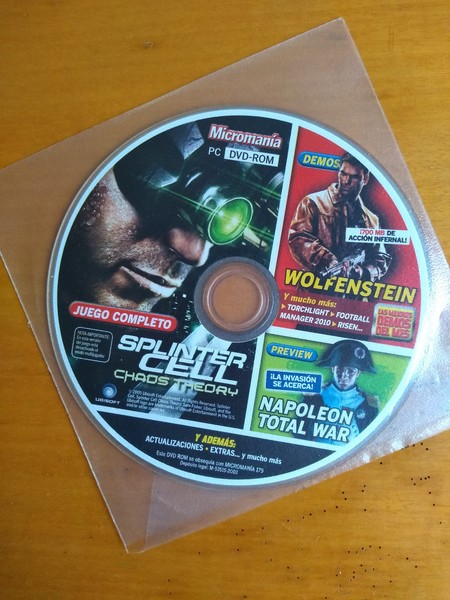 Tom Clancy's Splinter Cell: Chaos Theory (PC) (Segunda mano, en muy buen estado)