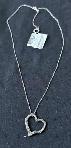 PETER THOMAS ROTH DESIGNS Signature Classic Heart Necklace sterling ...