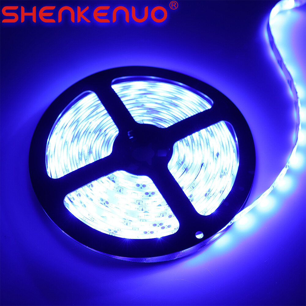 LED Strip Lights ice blue Flexible Bright  LEDs 12v Waterproof for outdoor party-image