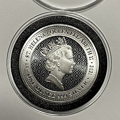 Victory Through Harmony Queens Virtues Coin 1 Troy Oz .999 Fine
