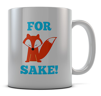 Süß um Fuchssake lustige Tasse Tasse Geschenk Kaffee Geburtstag