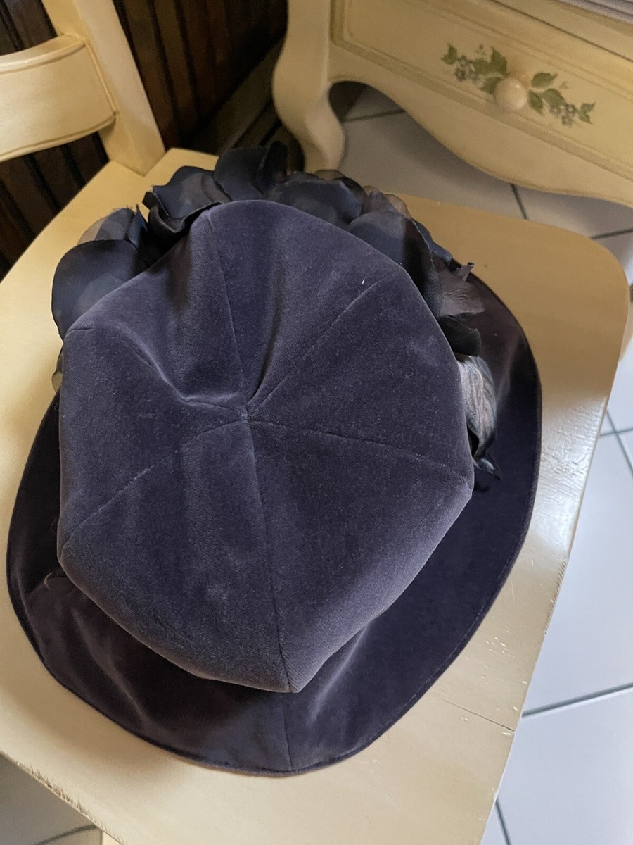 eric javits hats women Purple Wool & Velvet One Size | eBay display picture 1