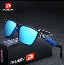 DUBERY 8 Colors Mens Sport Polarized Sunglasses Outdoor Riding Fishing Goggles