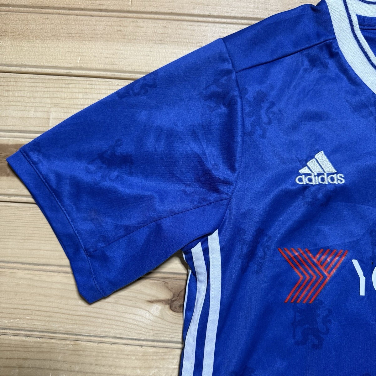 Adidas FC Chelsea Blue Yokohama Tyres Soccer Shirt Jersey