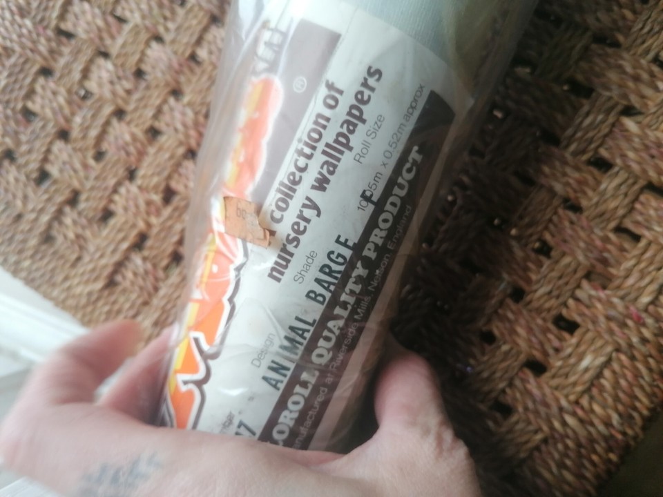 Vintage Wallpaper Roll eBay