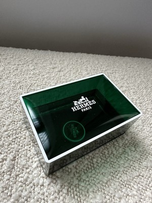 Hermès Paris Soap Container/Dish of Eau D Orange Verte (Empty) - Made In France