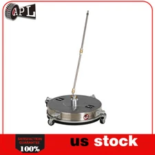 16.5'' Pressure Washer Surface Cleaner 4000PSI Power Washer Cleaner w/ Wheels