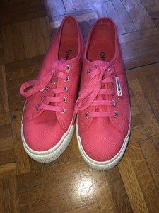 superga zeppa rosa
