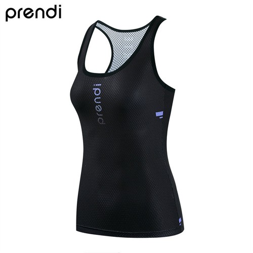 PRENDI Women Cycling Base Layer Pro Inside Tight Bike Clothing Sleeveless - Picture 1 of 13
