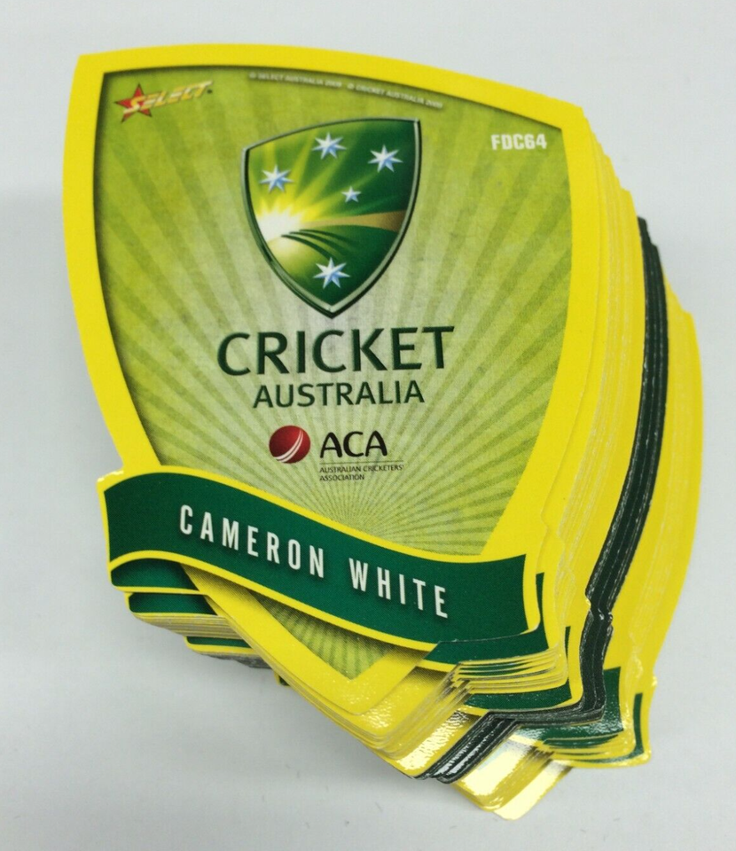 200910 Select Cricket Trading Card Complete 64Die Cut Chase Card Set