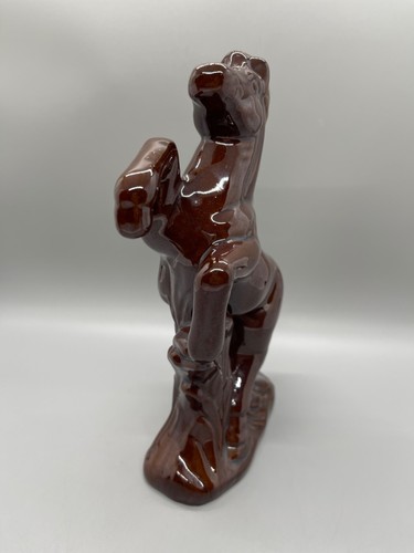 Vintage Ceramic Horse Figurine Pottery Mid-Century - Picture 3 of 13