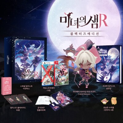 Switch WitchSpring R Collector's Edition Korean English Chinese ...