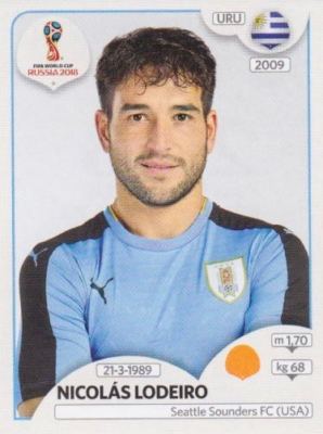 Panini Sticker World Cup 2018 Russia No. 104 Nicolas Lodeiro URU Uruguay Image
