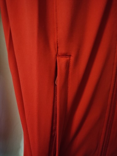 New Clover Bobby Jones Red XS Zip Performance Colorful Tech Stretch Jacket NWT - Picture 2 of 10