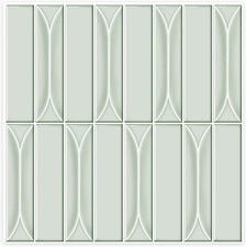 Self-Adhesive Light Green Peel and Stick Backsplash Tiles for Kitchen & Bath