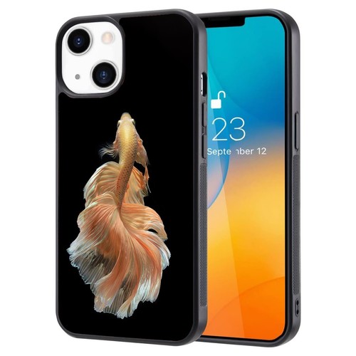 vintage design fighting fish Universal Case For iPhone SE XS XR Max 5 6 7 8 Plus - Picture 7 of 25