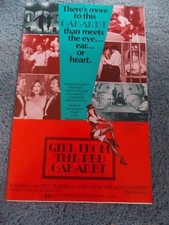 THE GIRL FROM THE RED CABARET(1978)MARISOL ORIGINAL PRESSBOOK