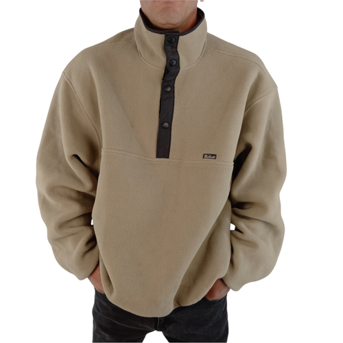 High neck Fleece Polyester Jacket Size 