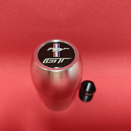 CHROME WEIGHTED GT SPORT ALUMINUM SHIFT GEAR KNOB for FORD MUSTANG S550 V8 2.3T - Bild 3 von 6