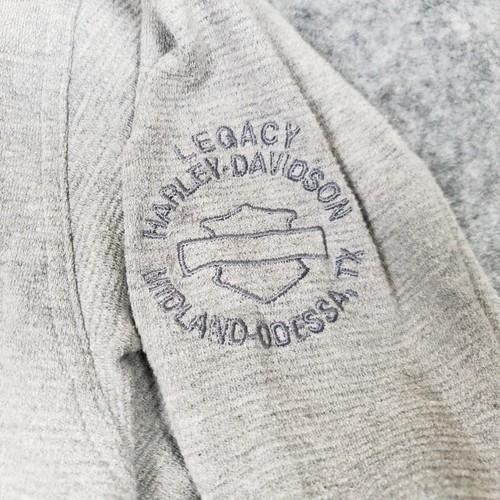 Harley Davidson Shirt Men’s Large Gray Polo Midland TX Escape Biker Motorcycle - Picture 4 of 9