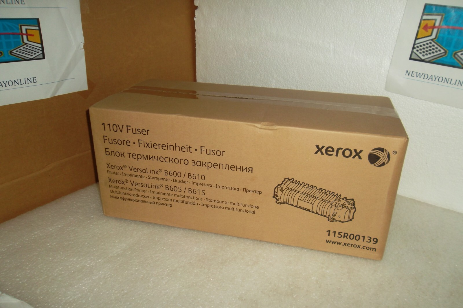 Xerox VersaLink 115R00139 Fuser Kit 110V 200K for B600 B610 B605 B615 ...