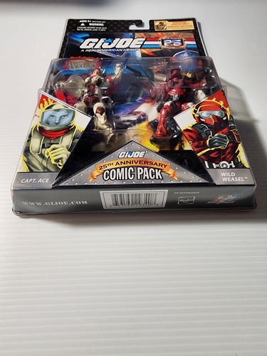 Paquete de 2 cómics del 25 aniversario de GI Joe .CAPT ACE & WILD WEASEL Paquete de 2 - Imagen 8 de 9