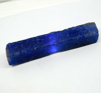 176.10 Ct Natural Tanzanite Earth Mined Blue Rough Loose Gemstone Rod ...