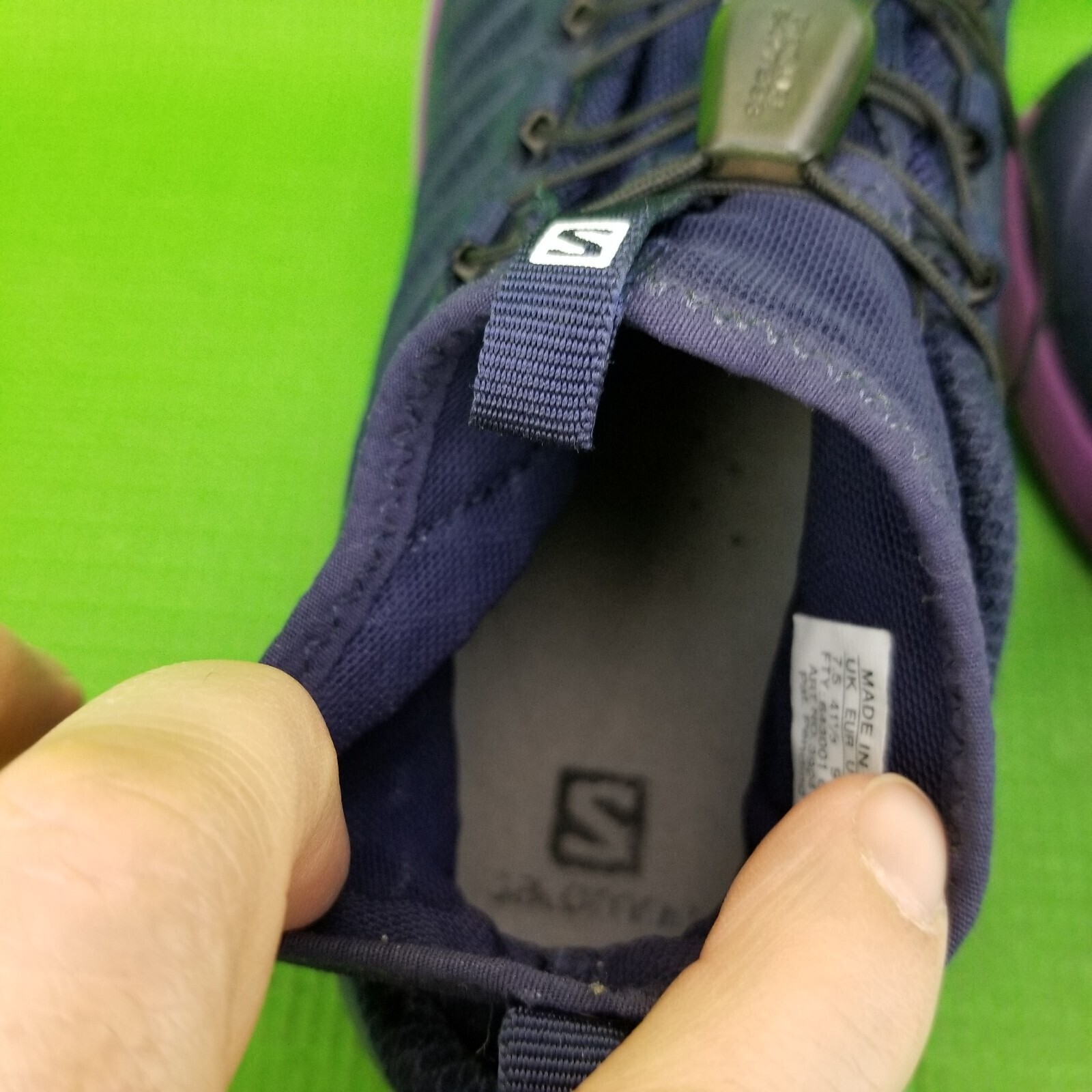 ✅Scarpe Salomon XA Enduro Trail Running Mid Top Elasticizzate Quicklace Donna Taglia 9