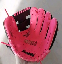 Franklin Baseball Glove Pink 9 inch Youth T ball Right Hand