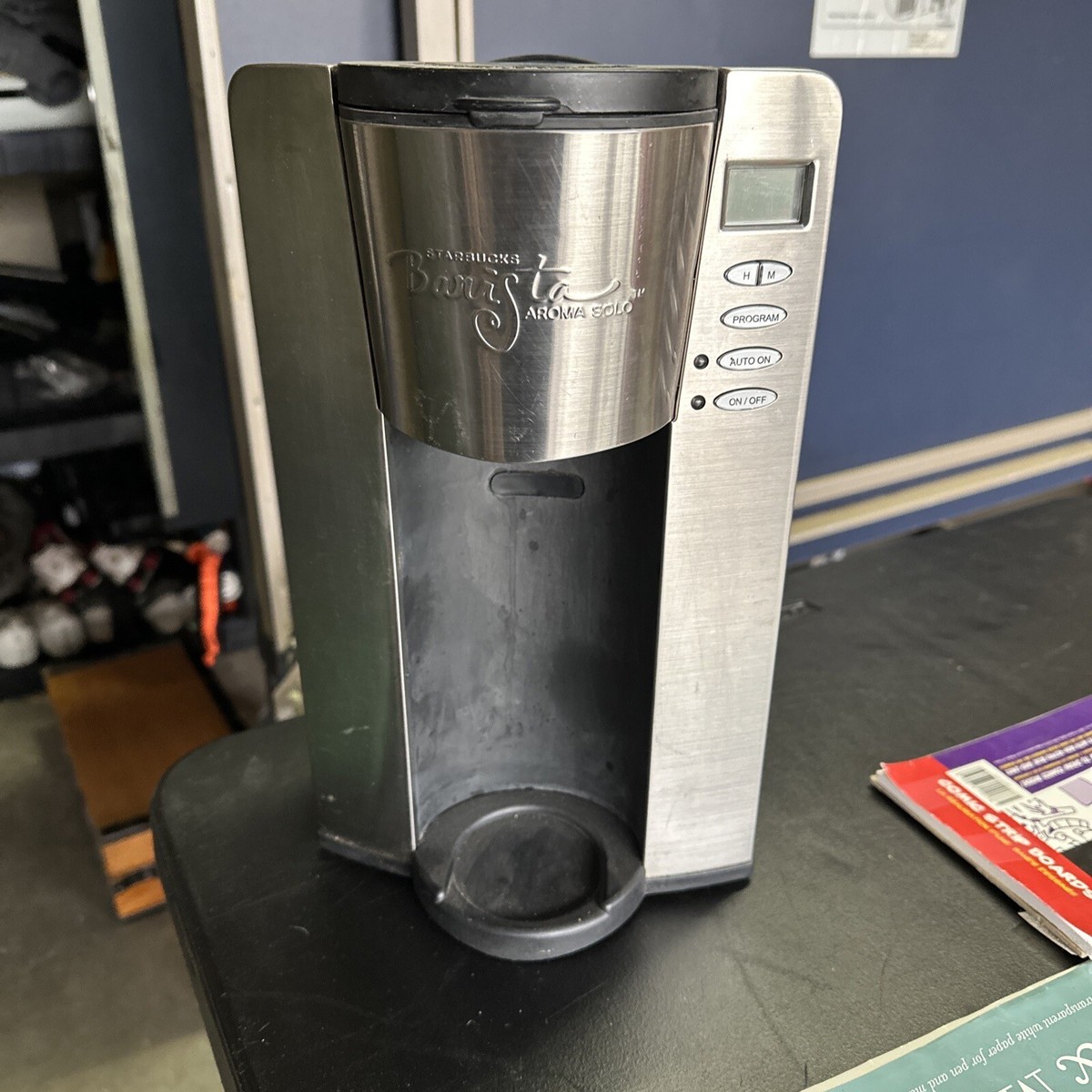 Starbucks Barista Aroma Solo Coffee Maker Tested Works Stainless