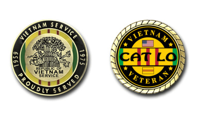 Cat Lo Vietnam Veteran Challenge Coin | eBay