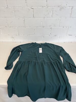 C19.6 JDY Kleid Magnolia - Gr. L - Ponderosa Pine - Grün - Damen - Shirt - Neu