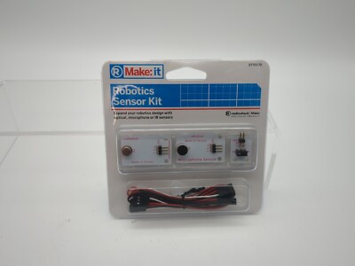 New Old Stock. Make: it Robotics Sensor Kit. Radioshack 277-0172.