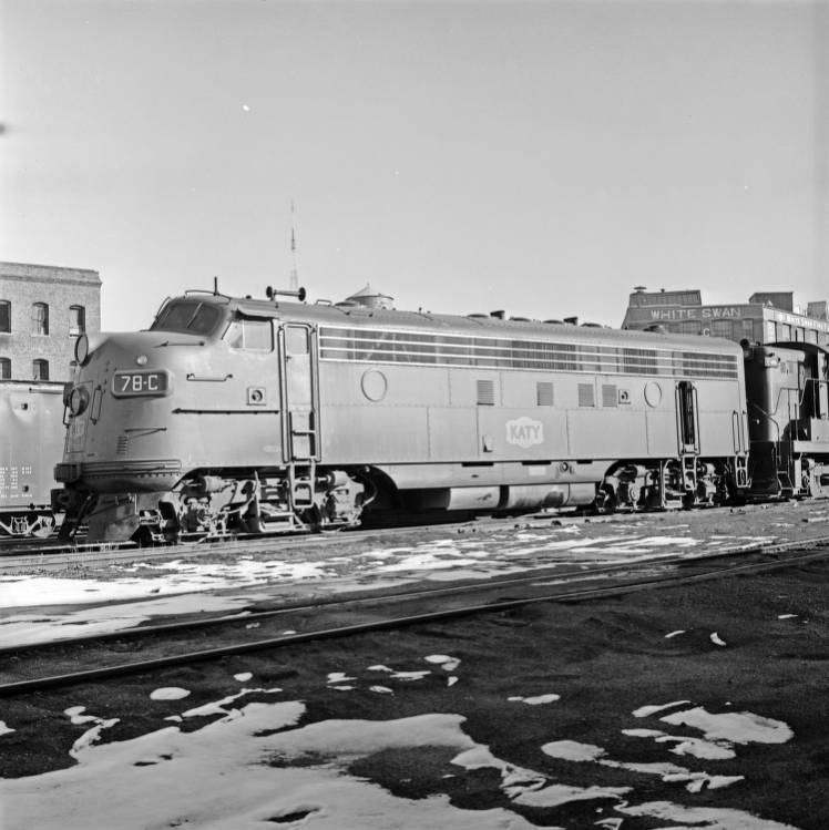 Missouri Kansas Texas Diesel Freight No. 78C Railway OLD
