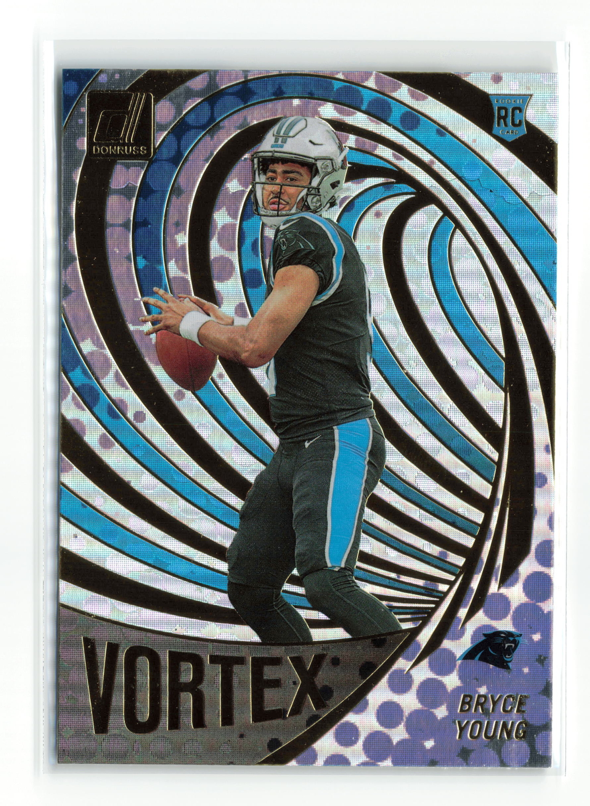BRYCE YOUNG #VOR-16 2023 PANINI DONRUSS PANTHERS VORTEX RC