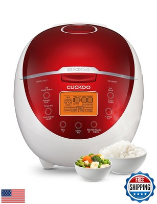 CUCKOO Micom Rice Cooker 6 Cup Uncooked / 12 Cup Cooked, Fuzzy Logic Electric