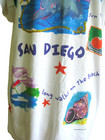 Womens Creative Apparel Concept shortsleeve San Diego beach coverup T-shirt OSFA — photo 3