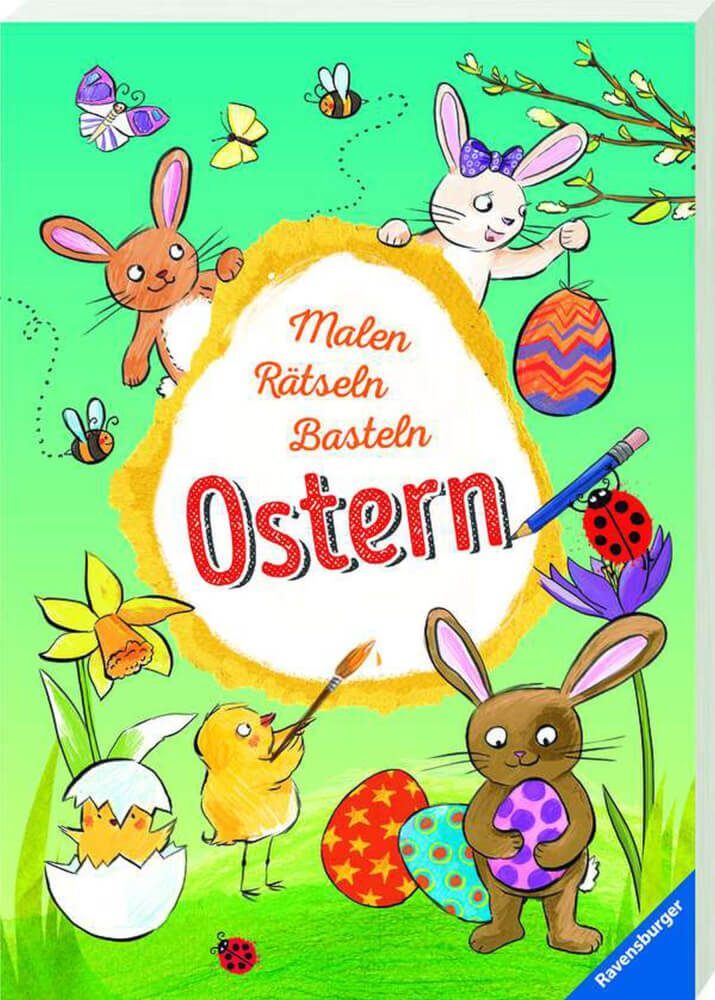 Thumbnail - Ravensburger 41708 Malen _x0013_ Rätseln _x0013_ Basteln: Ostern