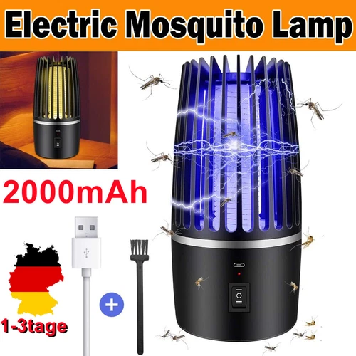 Moskito Killer Insektenvernichter USB Elektrisch UV LED Lampe Mückenfalle Licht