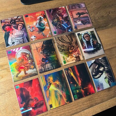 2024 Chrome Galaxy Star Wars 4枚セット　シリ 2024 Chrome Galaxy Star Wars 4枚セット シリ 2024 Chrome Galaxy